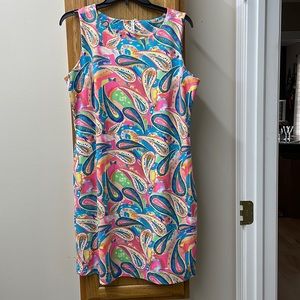 Lulu B shift, sleeveless dress size large